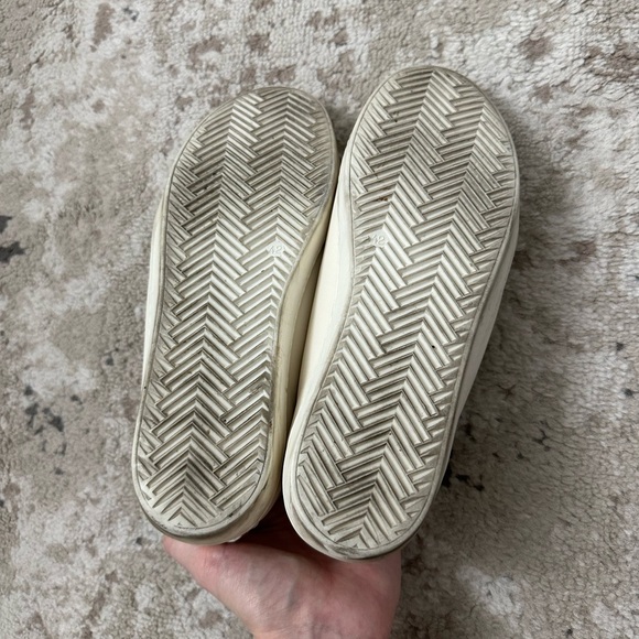 SEZANE Jack Trainers Patent Leather Comfort Sneakers Beige US 9.5 - Picture 8 of 11